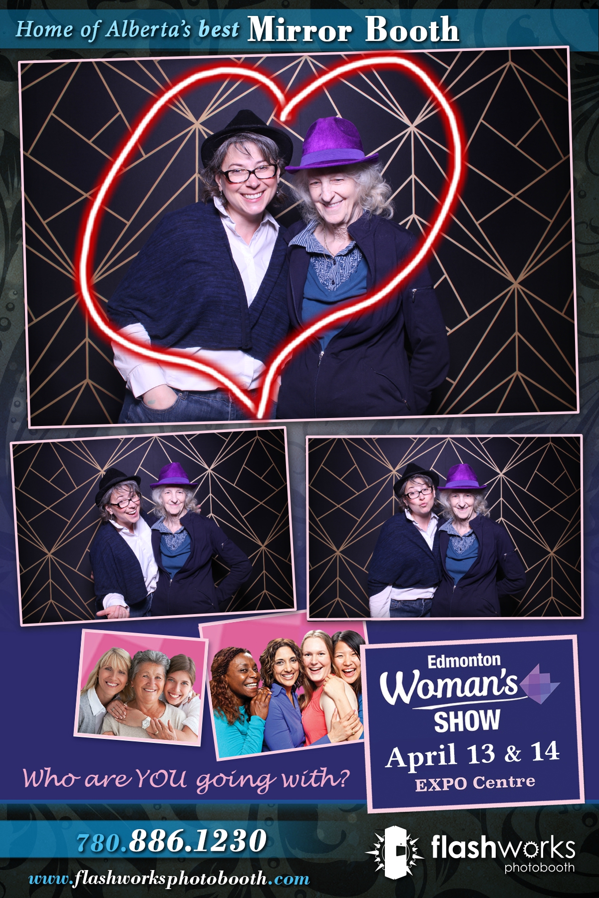 Spring Edmonton Woman's Show 2019 | View more photos from the event at gallery.flashworksphotobooth.com/u/FlashworksPhotoboothInc/Spring-Edmonton-Womans-Show-2019
